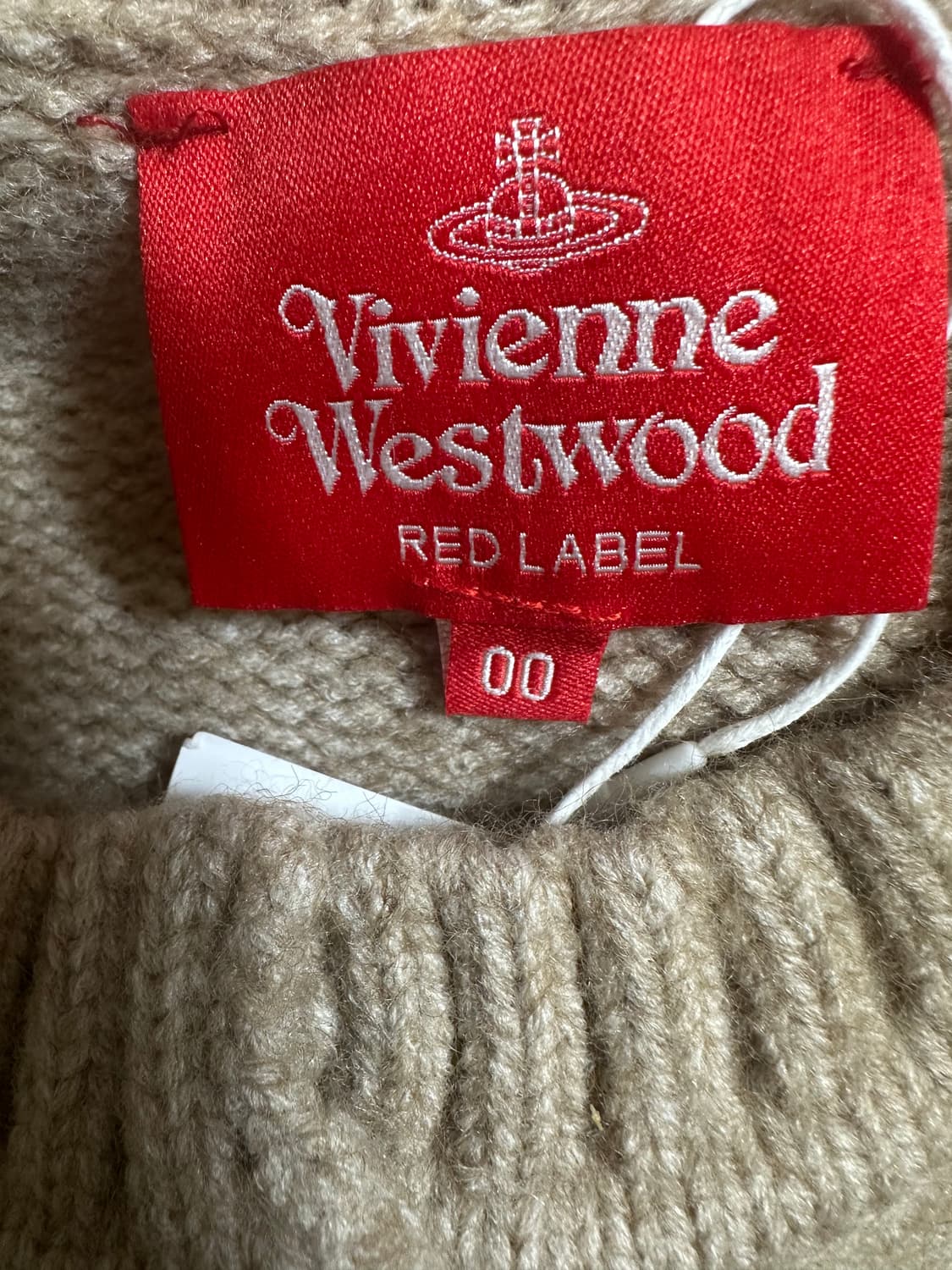 비비안웨스트우드일본판레드라벨 울 가디건&목도리세트남여공용 정품 상품이미지9