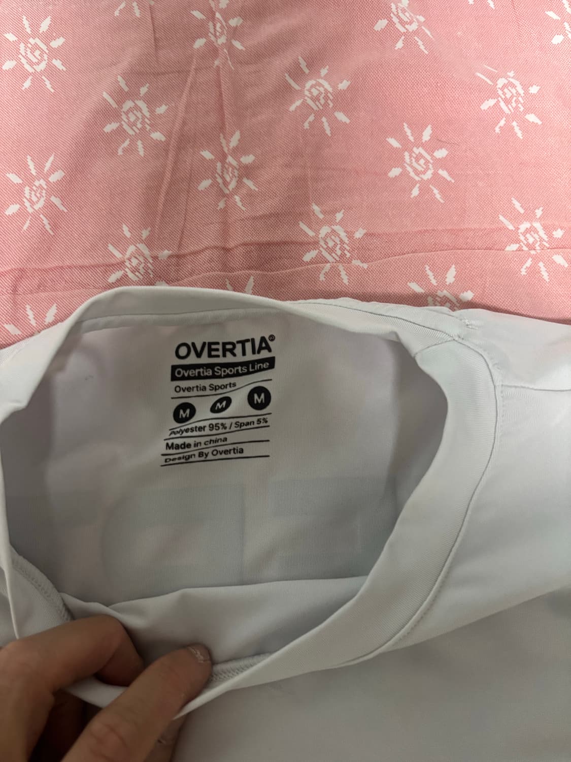 Overtia 드라이핏 반팔티 M사이즈 실착1회 새상품급 일괄판매 상품이미지8