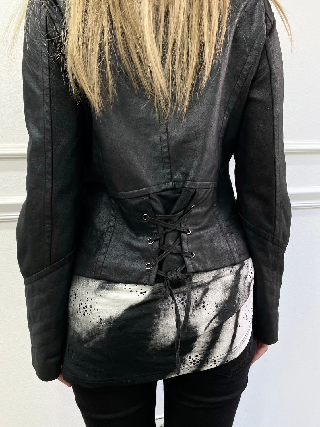 00‘s Lace- Up Coated Jacket 상품이미지6