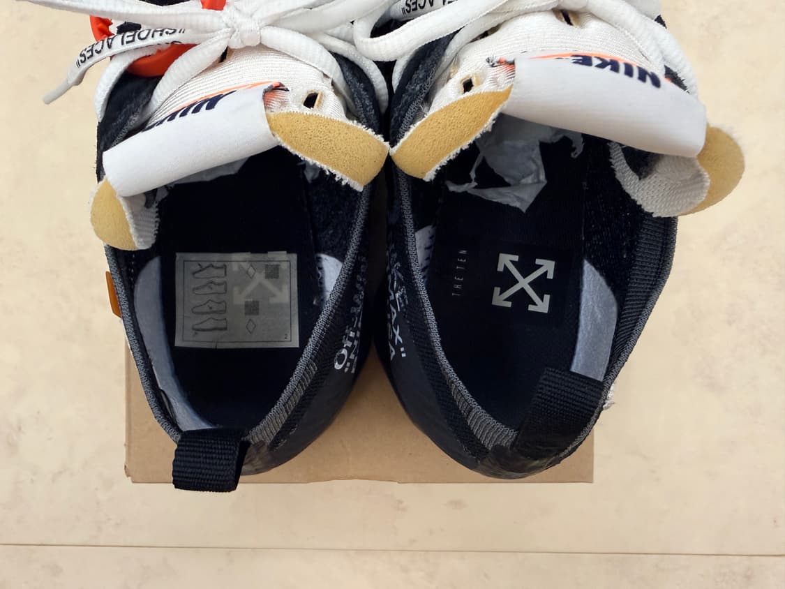 [280] 나이키 오프화이트 베이퍼맥스 og 블랙 더 텐 상품이미지7