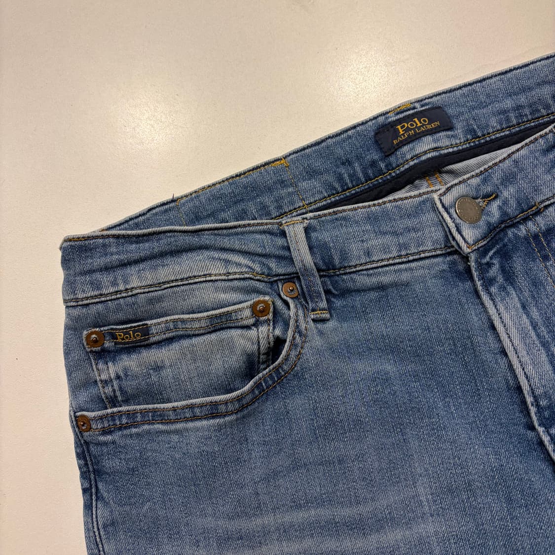 [36x34] 폴로 랄프로렌 청바지 블루 데님 팬츠 C593 상품이미지3