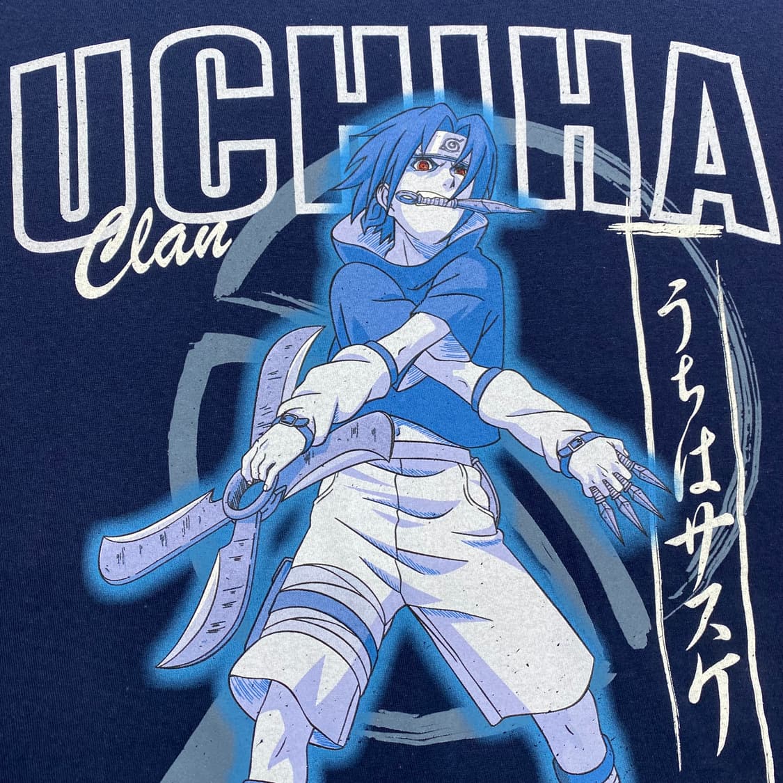 나루토 사스케 오피셜 애니메이션 티셔츠 상품이미지4