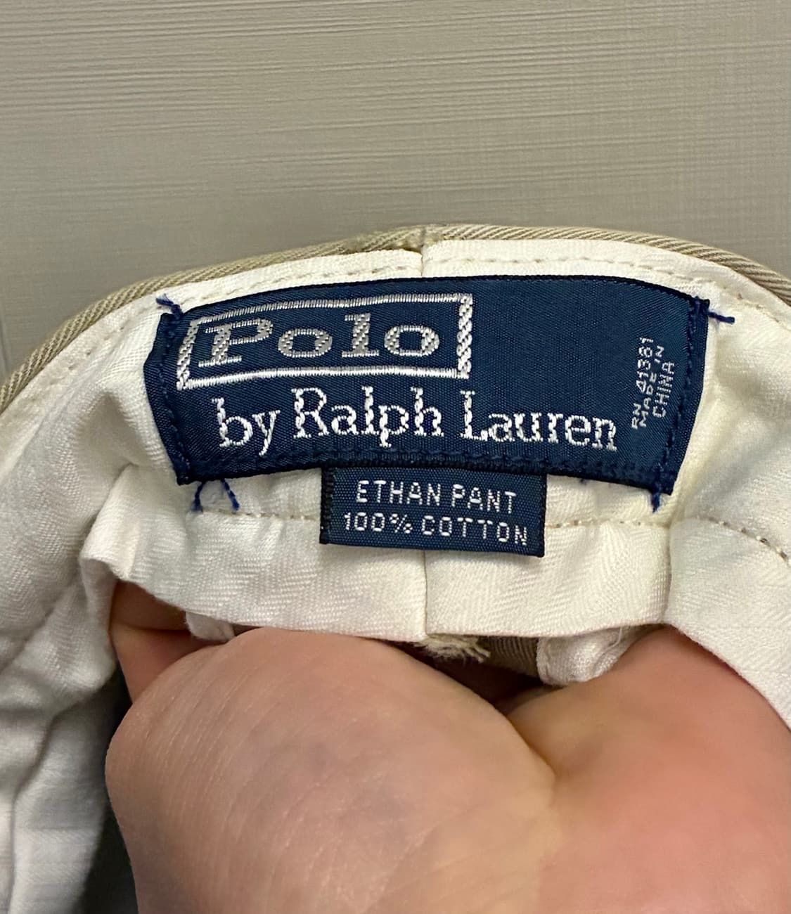 (33)POLO RL 폴로랄프로렌 에단 코튼 클래식 투턱 치노팬츠 면바지 상품이미지9