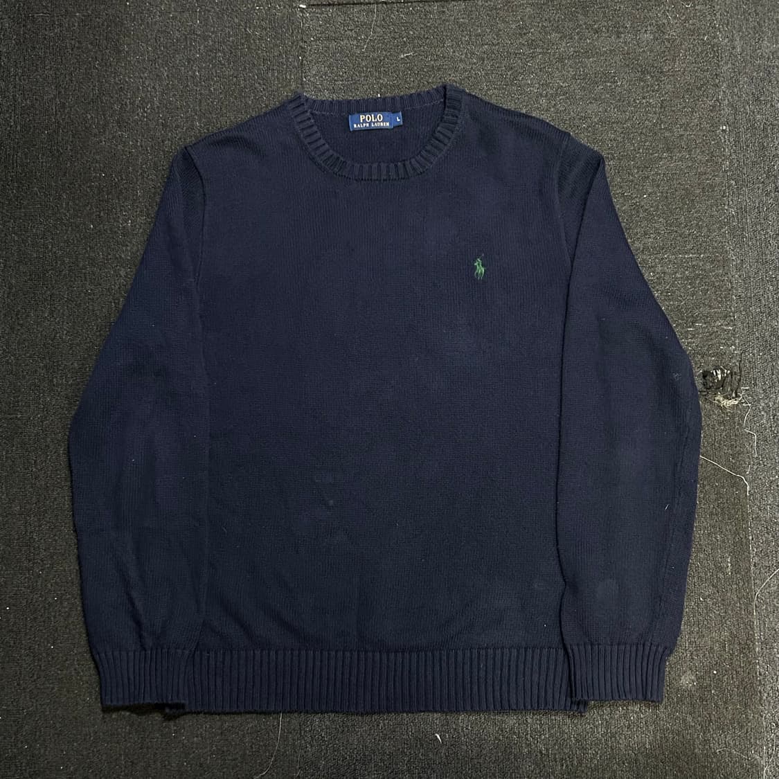 폴로 신형 네이비 니트 L 상품이미지2