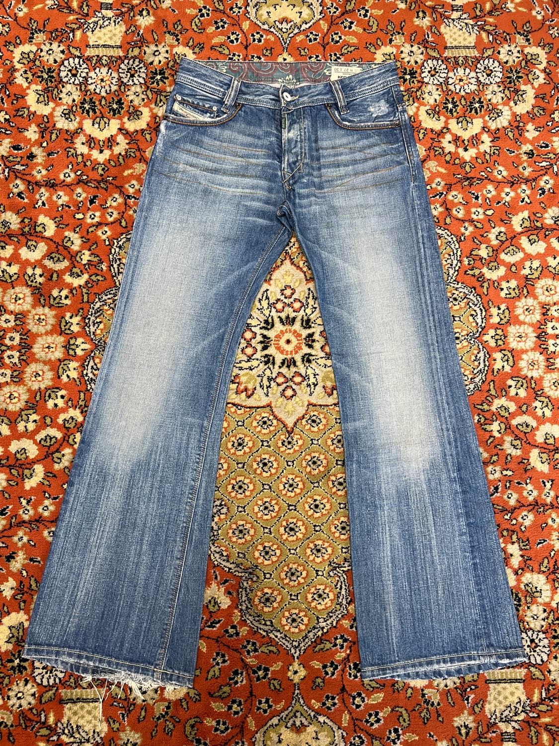 [27] 디젤 KOFFHA 여성 부츠컷 데님 팬츠 상품이미지1