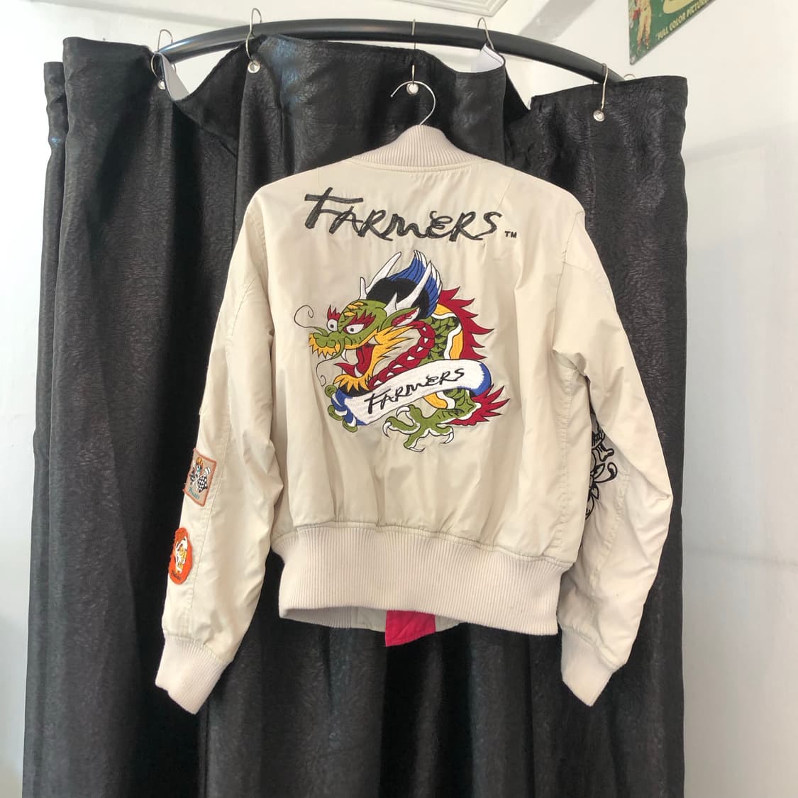 Vintage 💿 farmers dragon beig 상품이미지7