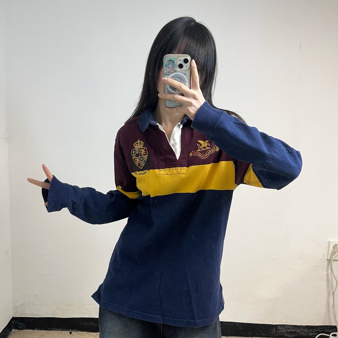 Polo 90’s chief keef rugby shirt 상품이미지2