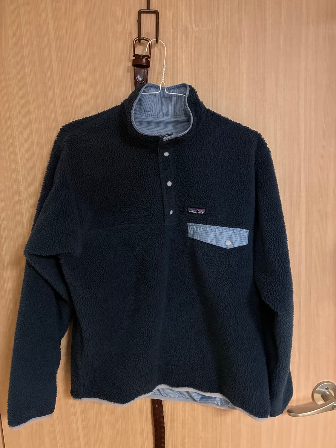 빈티지 파타고니아 글리세이드 리버시블 풀오버 네이비 M size Pata 상품이미지4