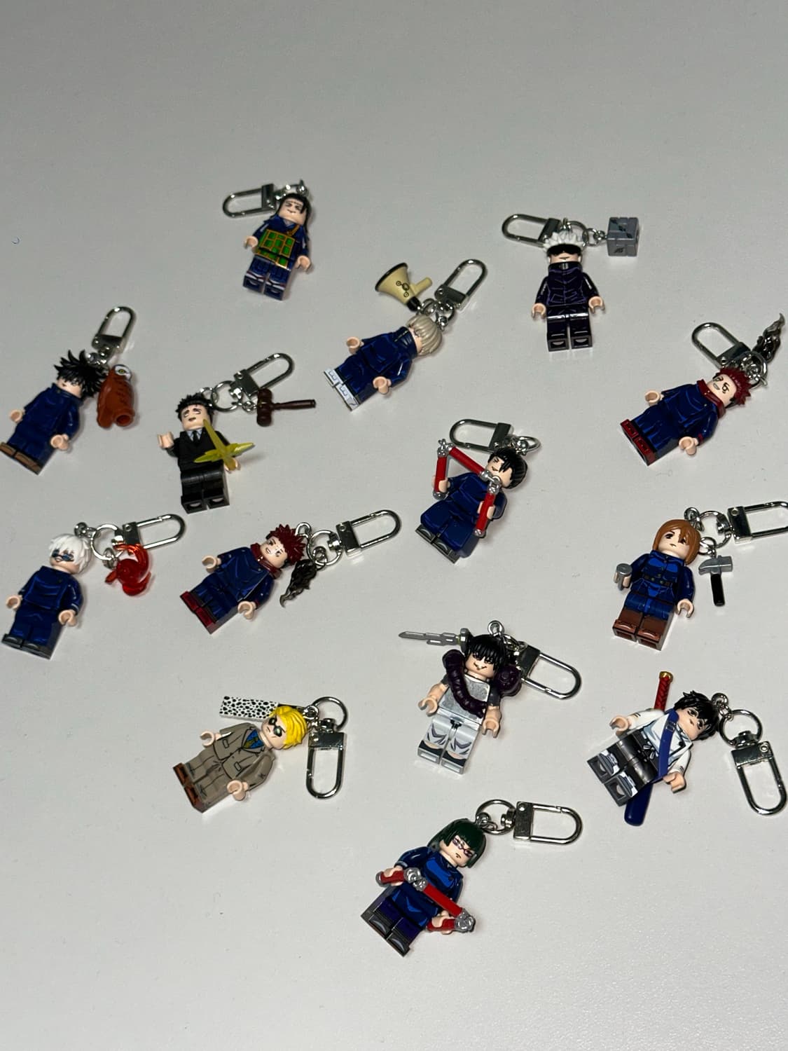 [주문제작] 주술회전 레고키링 에어팟키링 피규어 고죠 게토 유타 상품이미지2