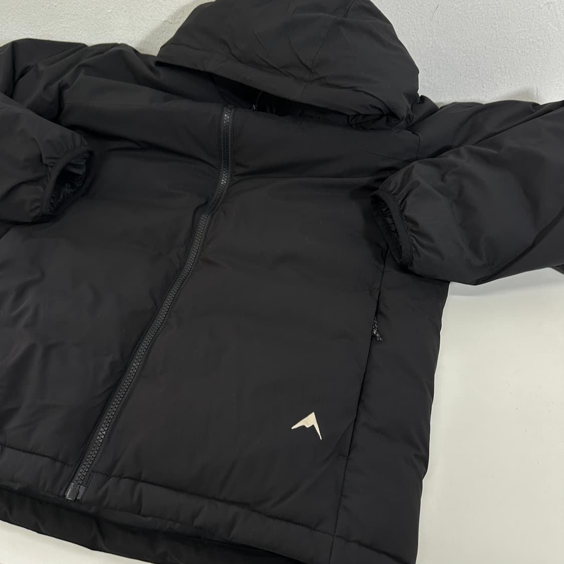 L 네파 블랙 후드 경량패딩점퍼 상품이미지2