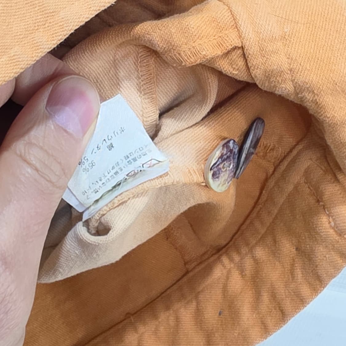 츠모리 치사토 배색 데님 크롭 자켓- 우먼M 상품이미지8