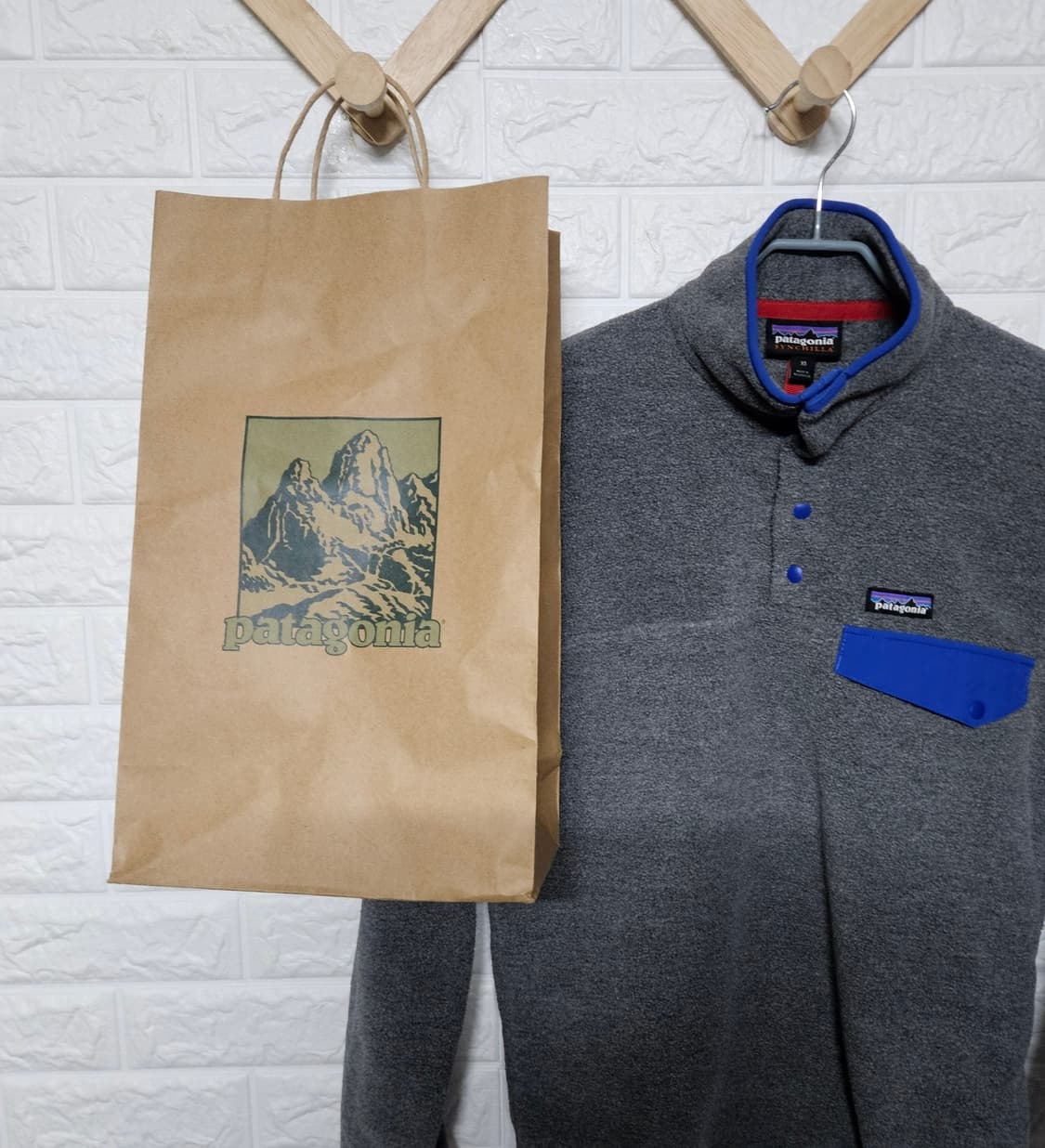 [XS]파타고니아 신칠라 라이트웨이트 그레이 블루 상품이미지5