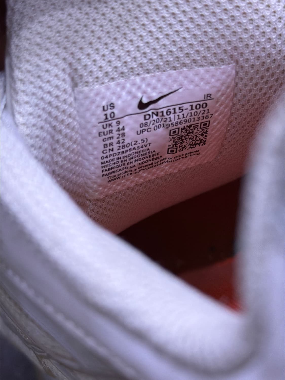 나이키 슈프림 샥스 라이드 2 화이트 280 상품이미지10