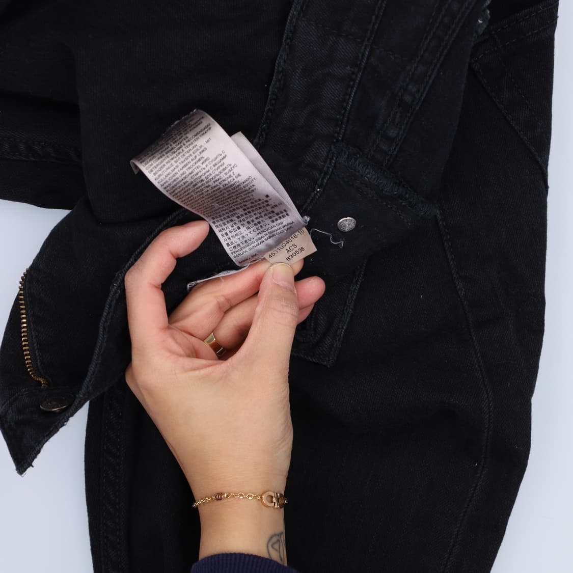 [W28 L32] 리바이스 여성 블랙청바지 데님팬츠 0119H2 상품이미지7