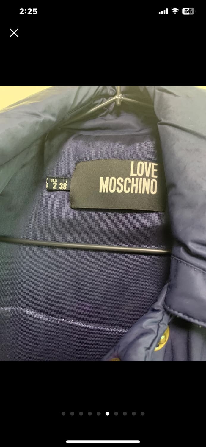 모스키노 패딩 네이비 상품이미지7