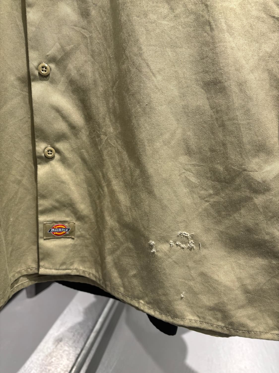 디키즈 워크 셔츠(카키베이지)   상품이미지10