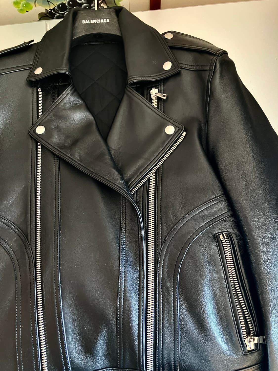 발망 가죽 자켓 상품이미지10