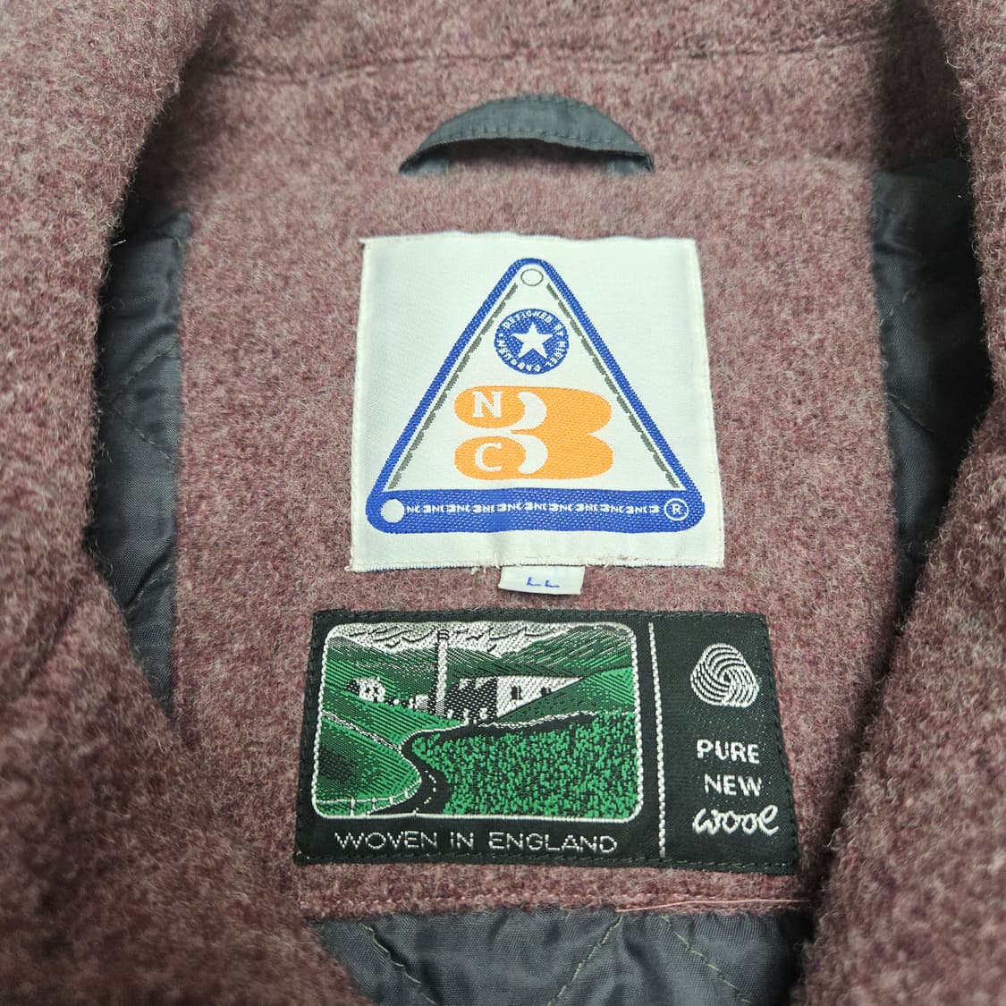 (무료배송) 나이젤카본 영국산 멜톤울 맥키노 자켓 / 퍼플 / XL 상품이미지2