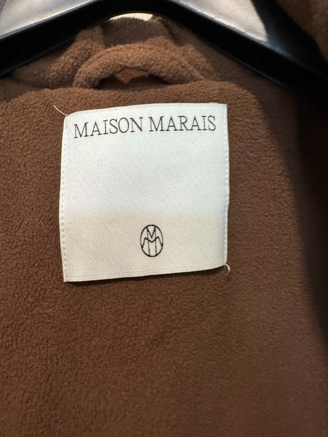 maison marais 메종마레 싱글 후디 트렌치코트 상품이미지6