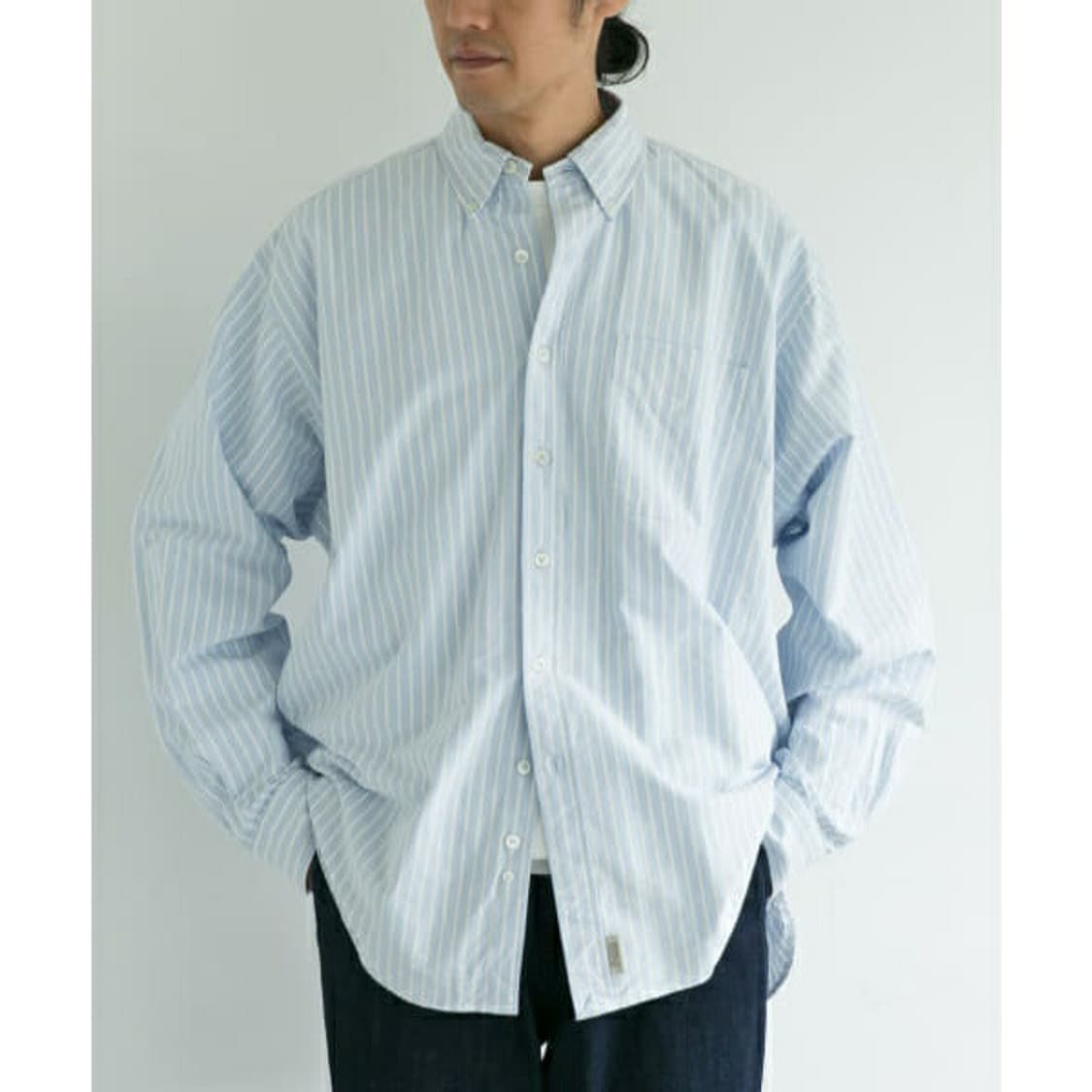 SEDAN ALL-PURPOSE Oxford Stripe BD Shirt 상품이미지3