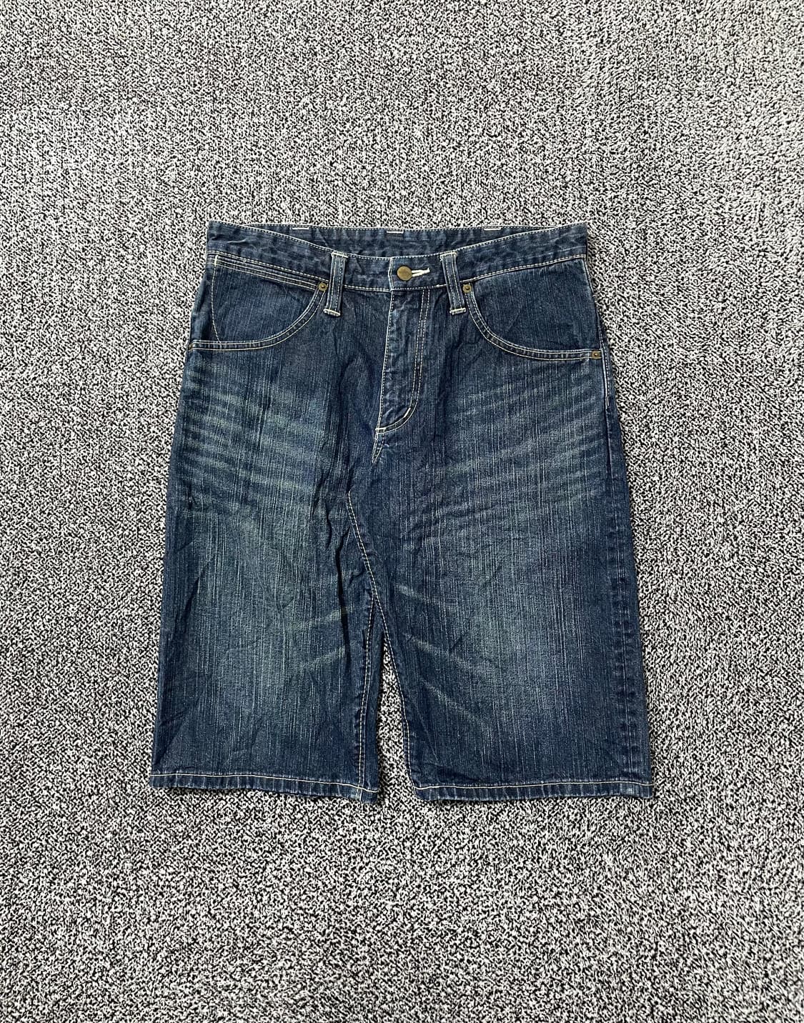 빈티지9. WRANGLER 랭글러 워시드 숏팬츠 반바지 데님팬츠 청반바지 상품이미지1