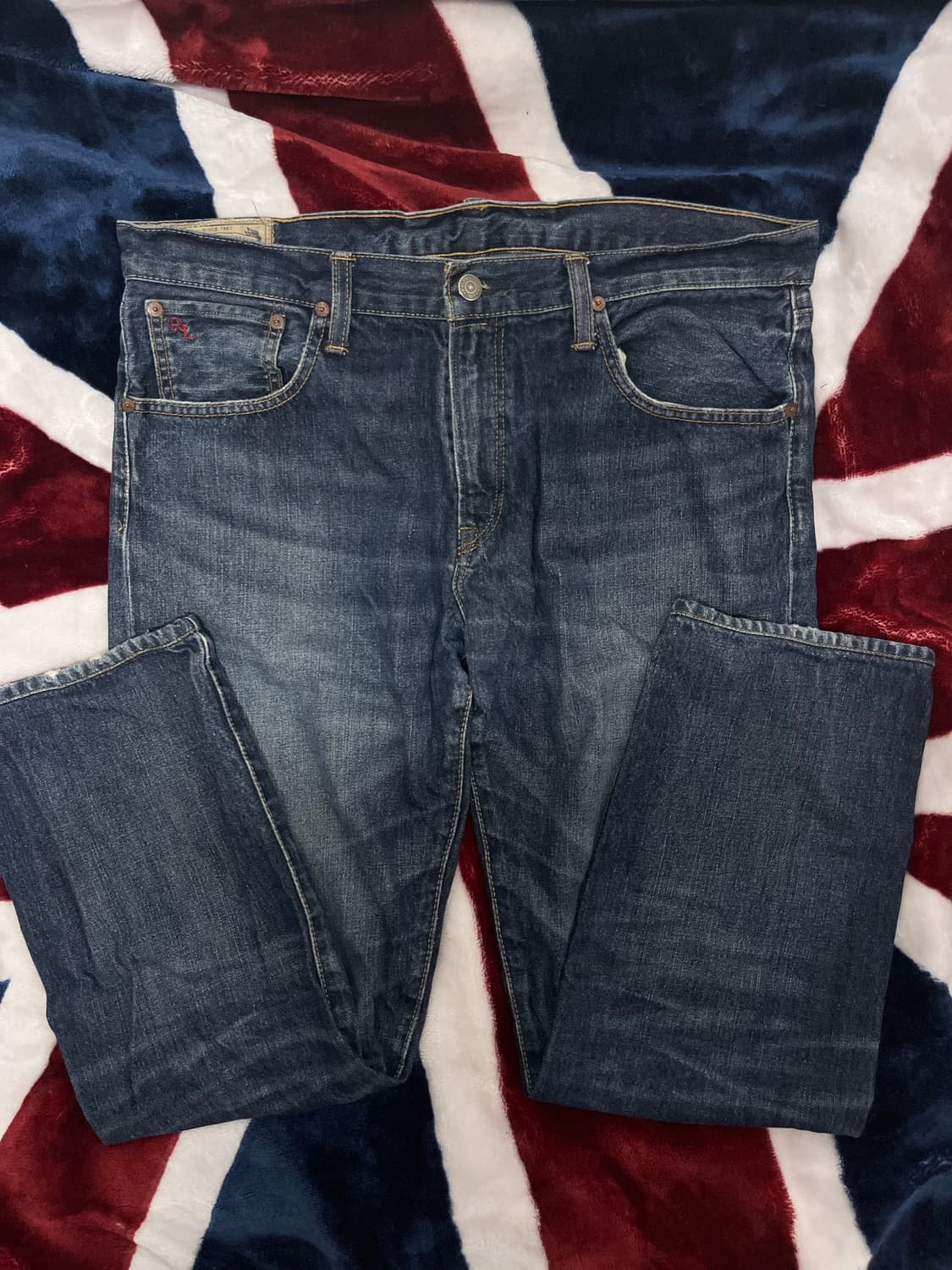 폴로 랄프로렌 햄튼 스트레이트핏 청바지 34/34 정품 상품이미지1