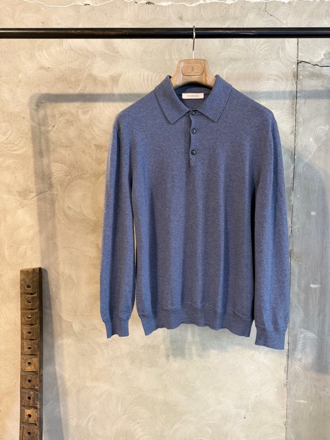 에르메네질도 제냐 울 캐시미어 클래식 니트 pk 100 상품이미지1