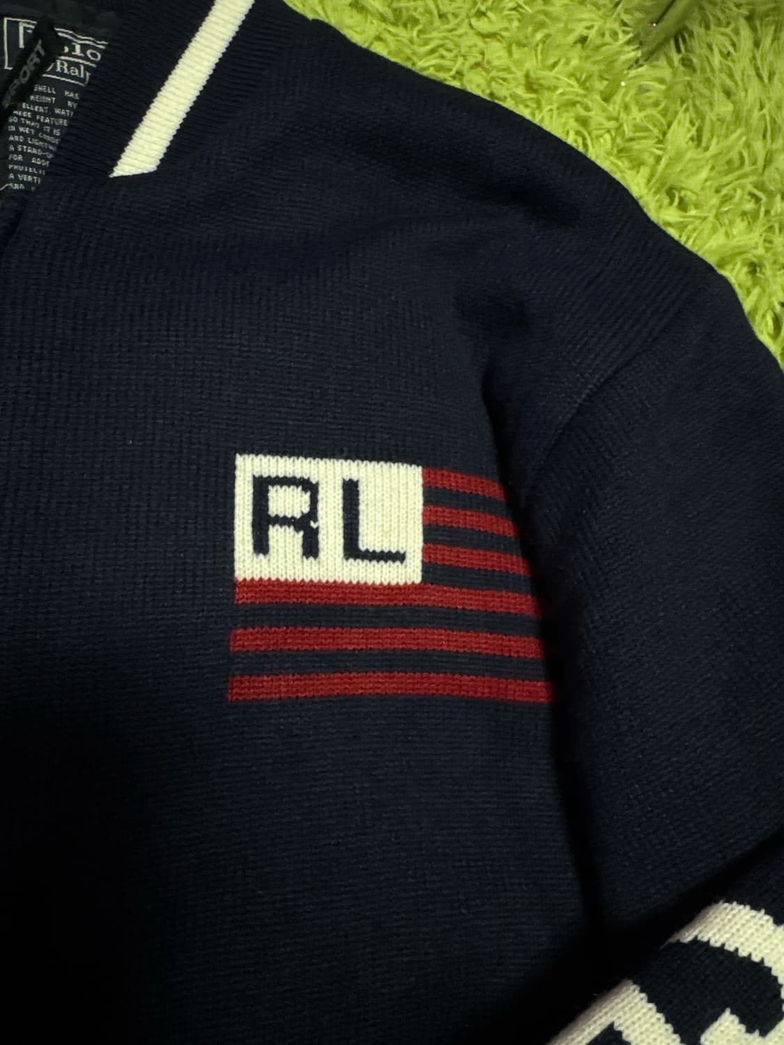 90s 폴로 성조기 스타디움 자켓 상품이미지3