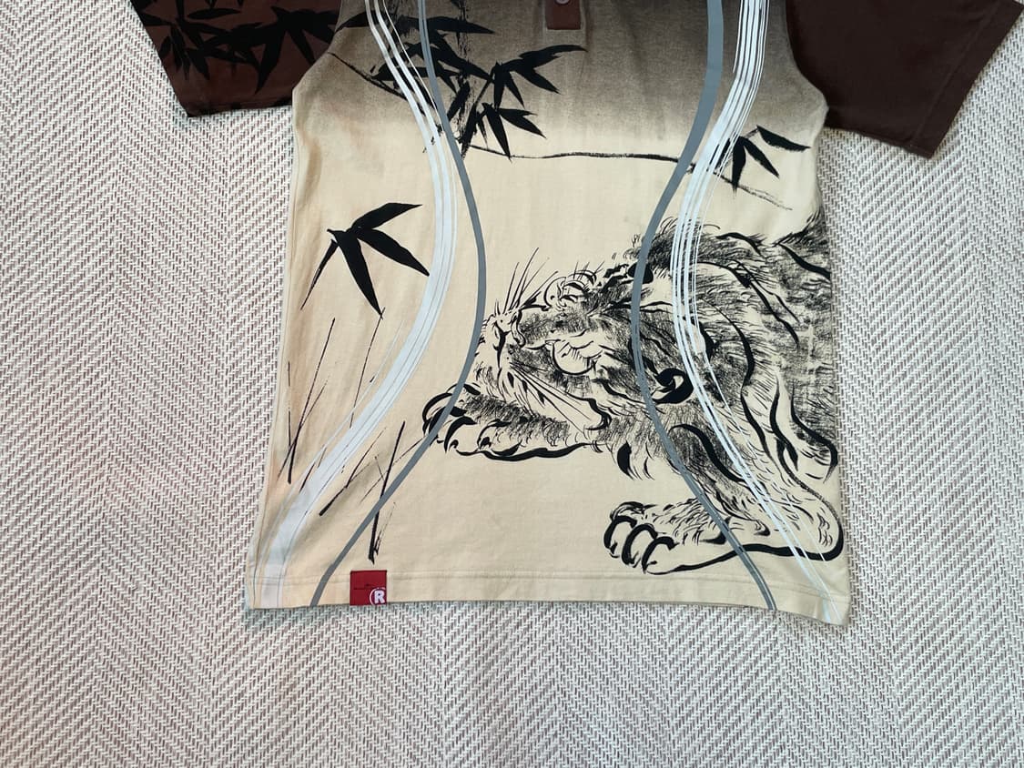 Body wild 오리엔탈 반팔티셔츠 J03384 상품이미지2