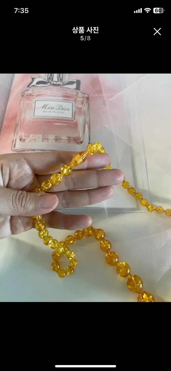 호박 구슬 목걸이  상품이미지5