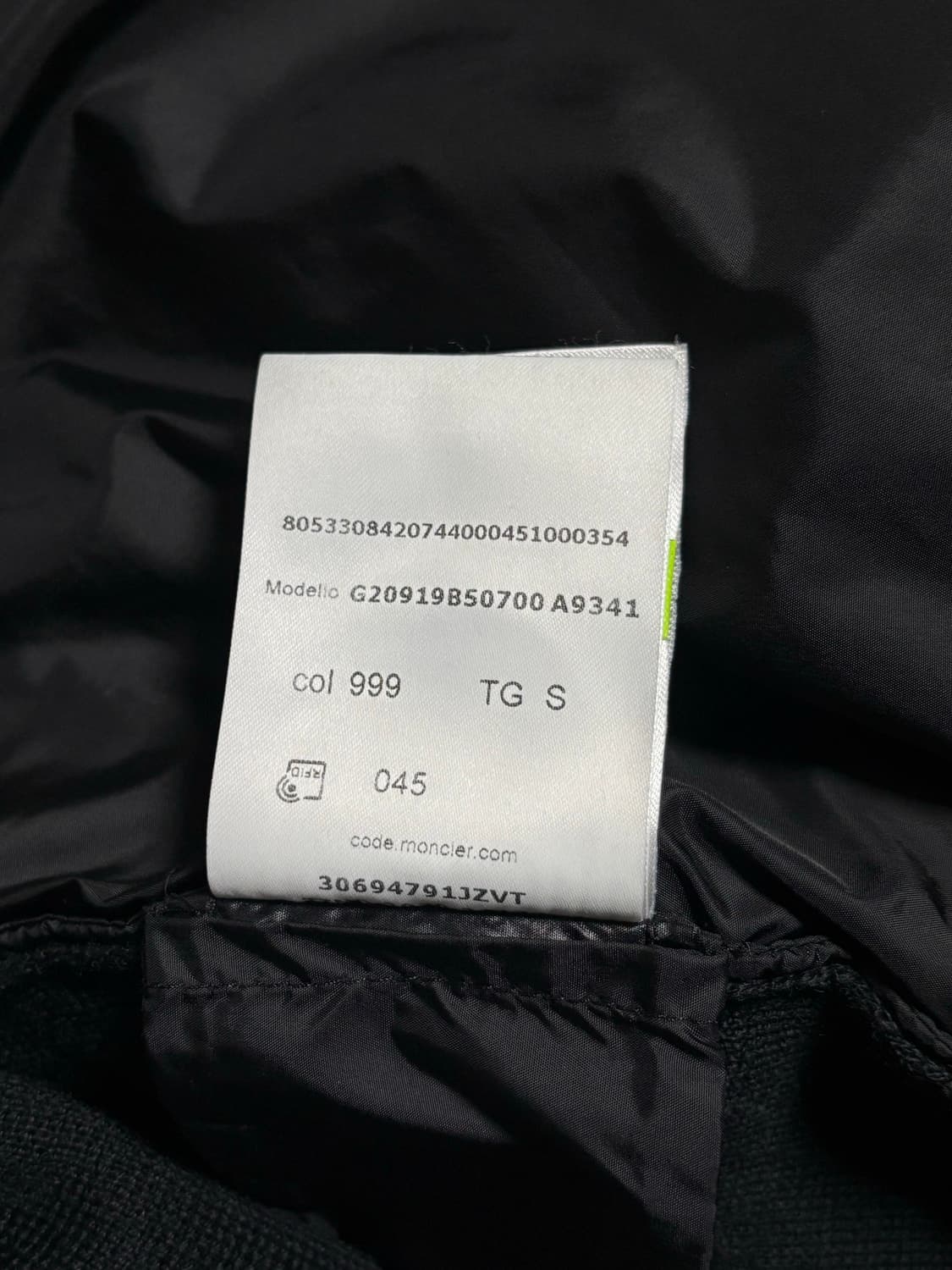 몽클레어 트리콧 김현우 니트 패딩 [s] 상품이미지9