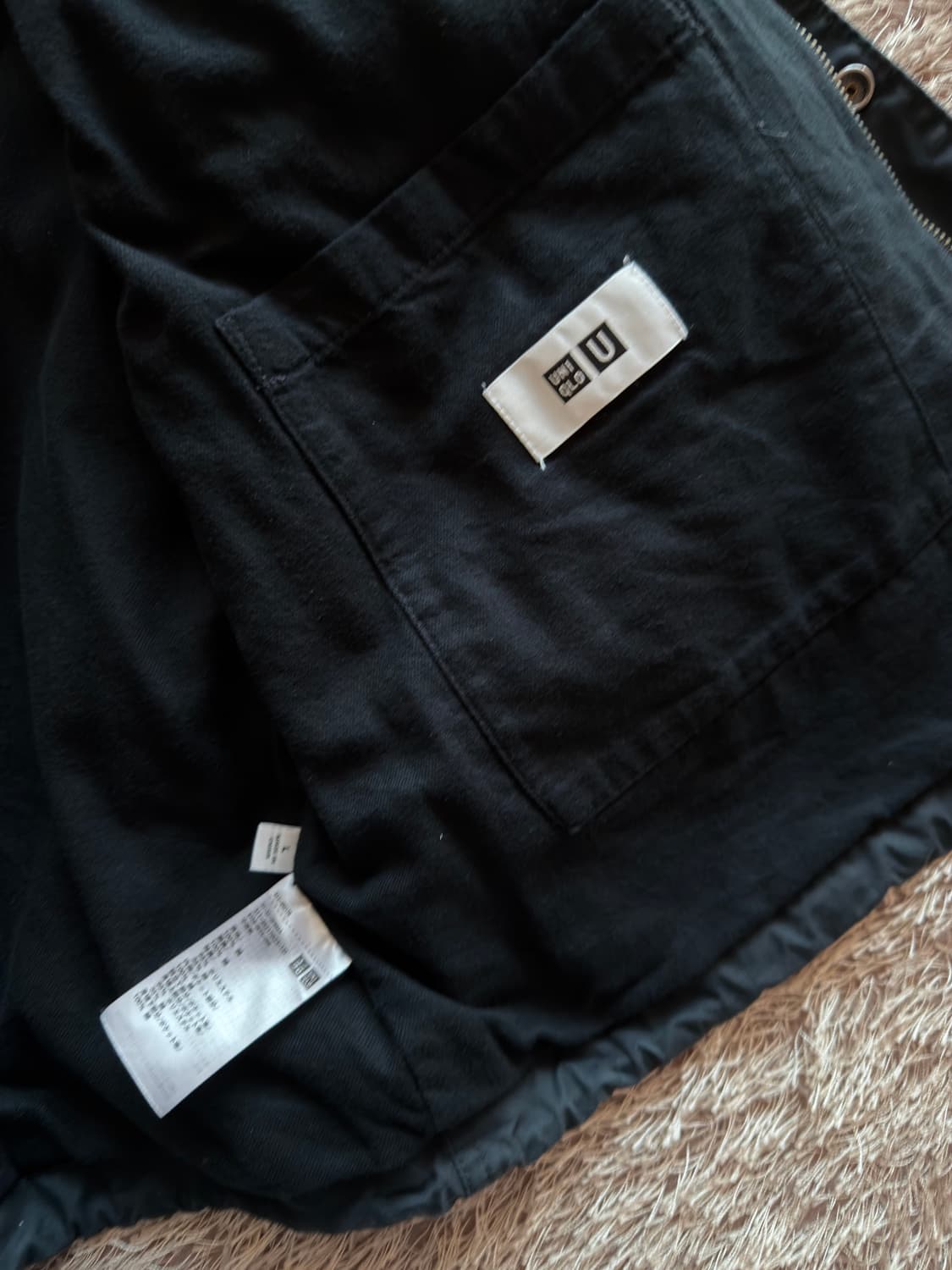 유니클로u 필드자켓 블루종 L 상품이미지5