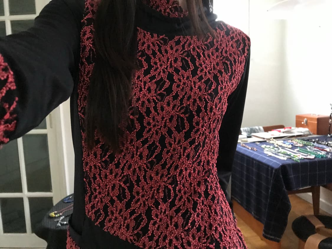 vintage lace pocket top 상품이미지6