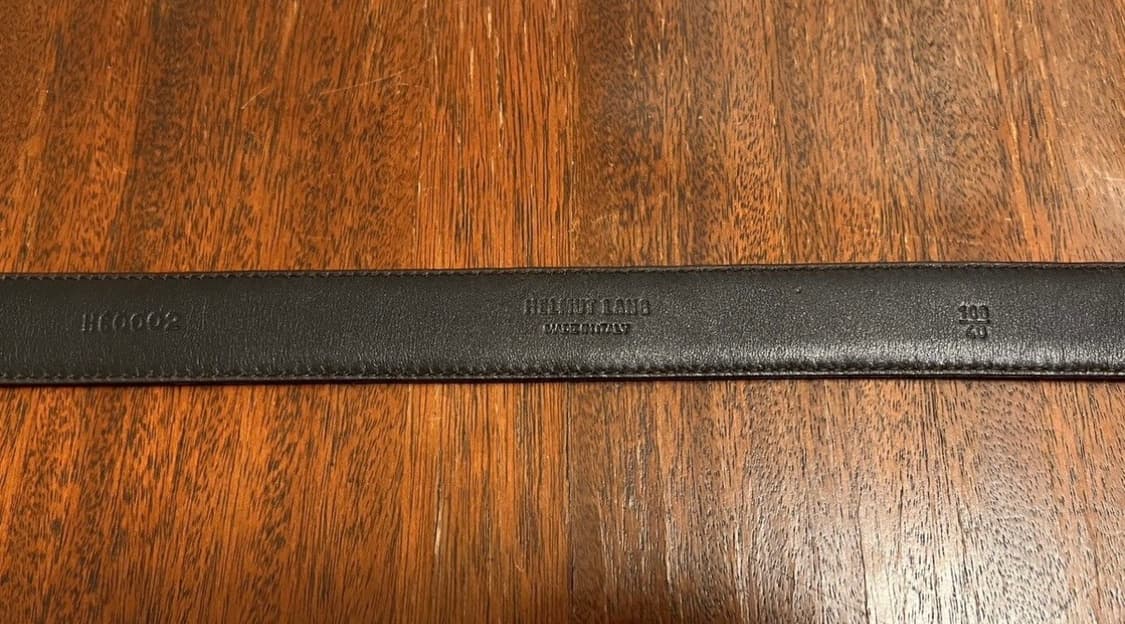 Helmut Lang leather belt 상품이미지4
