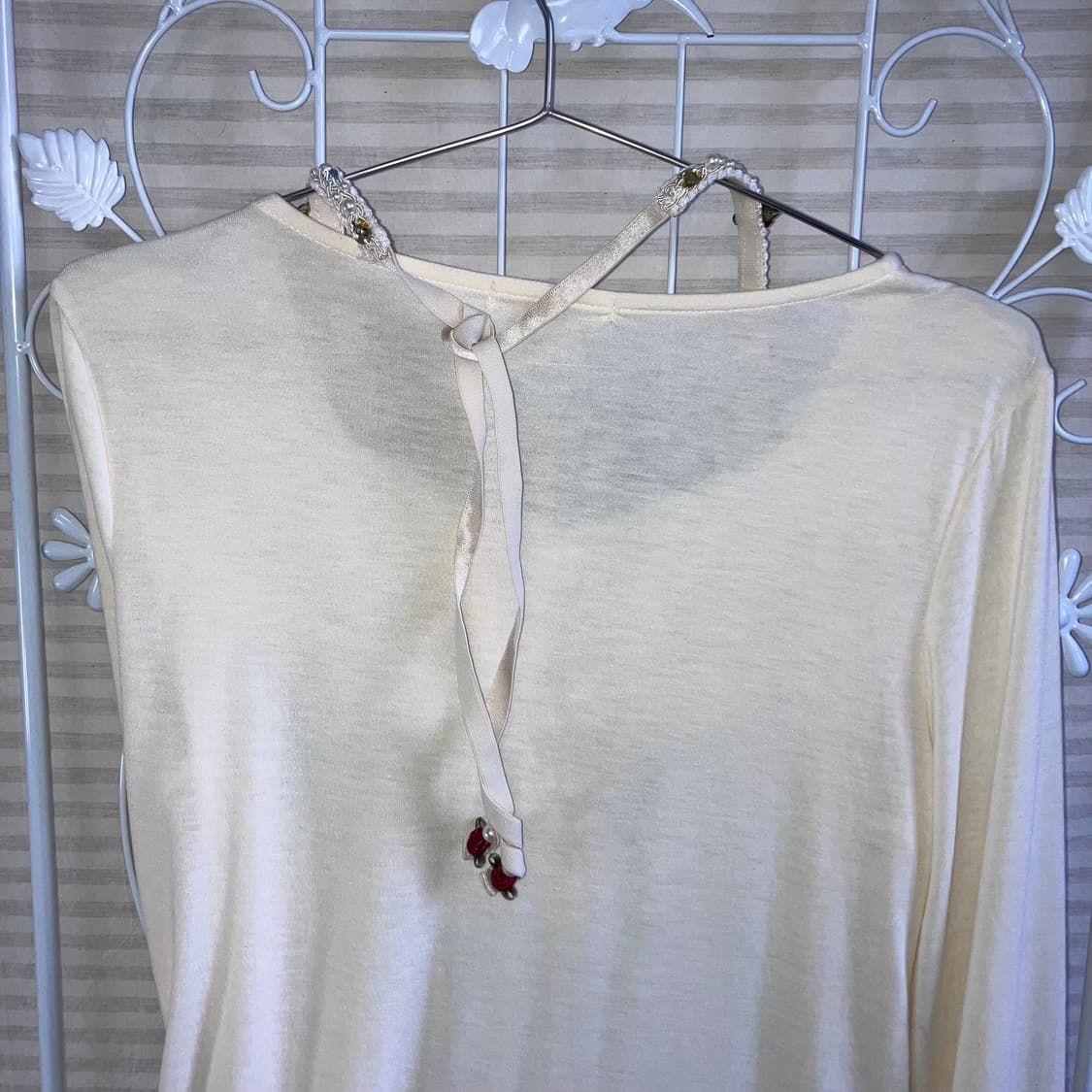 Axes femme 레이스 로즈 앤티크 롱슬리브 상품이미지5