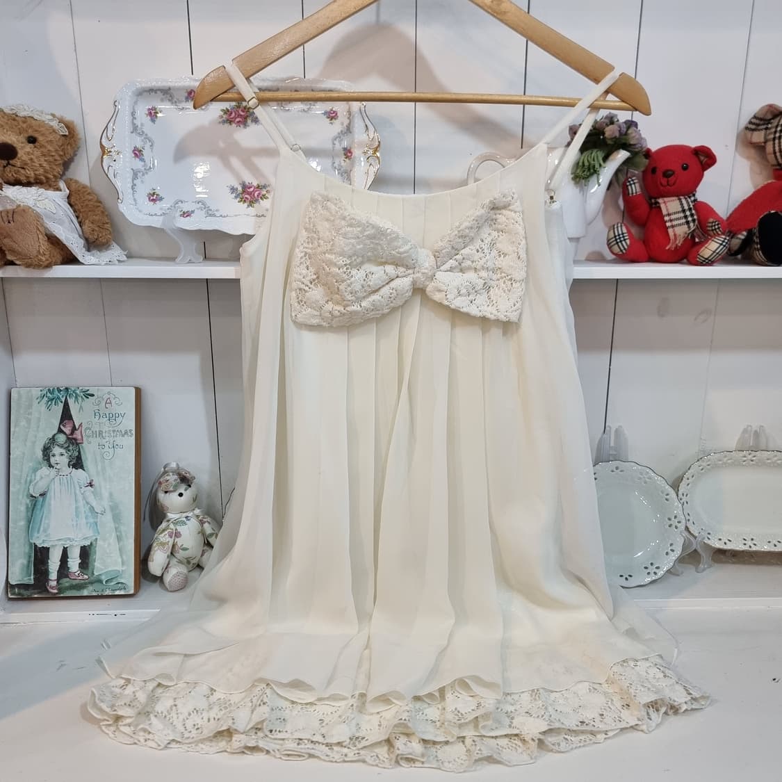 리즈리사 LIZ LISA 쉬폰 캐미솔 원피스 상품이미지4