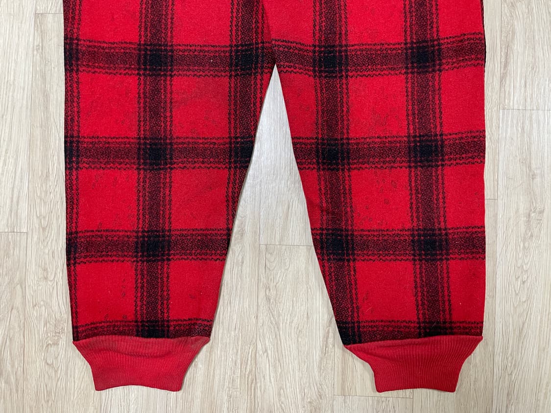 34~36) 50's 플레드체크 울 매키노 팬츠(RRL&LVC&폴로) 상품이미지10