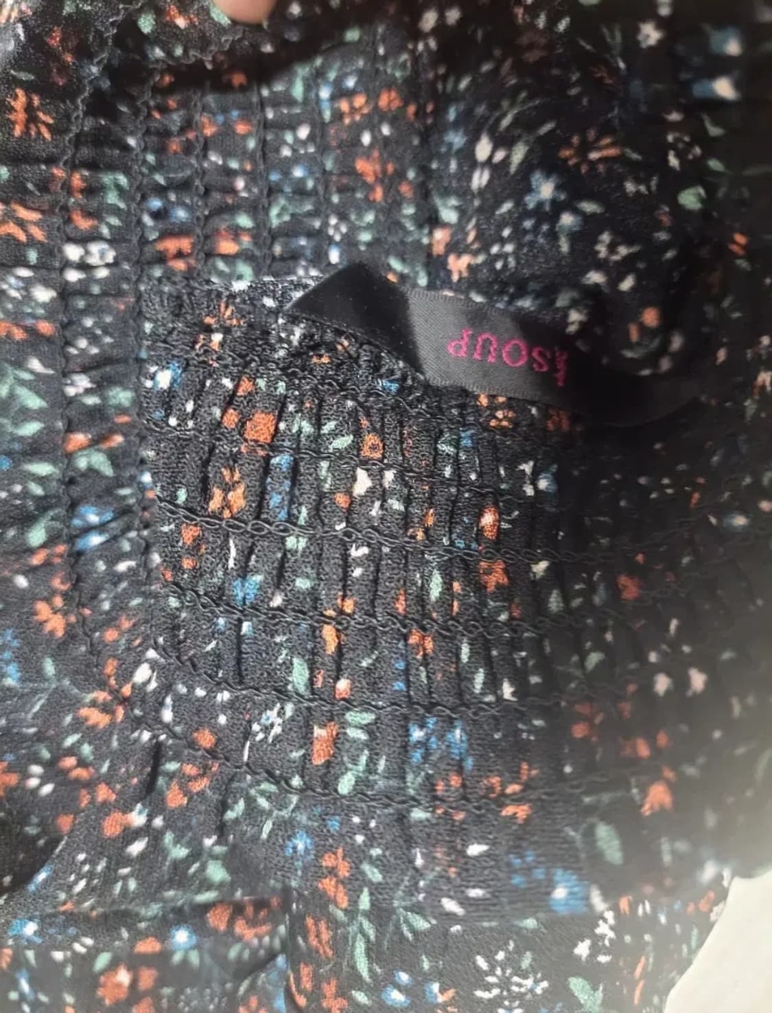 급처새상품!SOUP 하트목걸이하이넥블라우스 레니본st오즈세컨st오브제st 상품이미지4