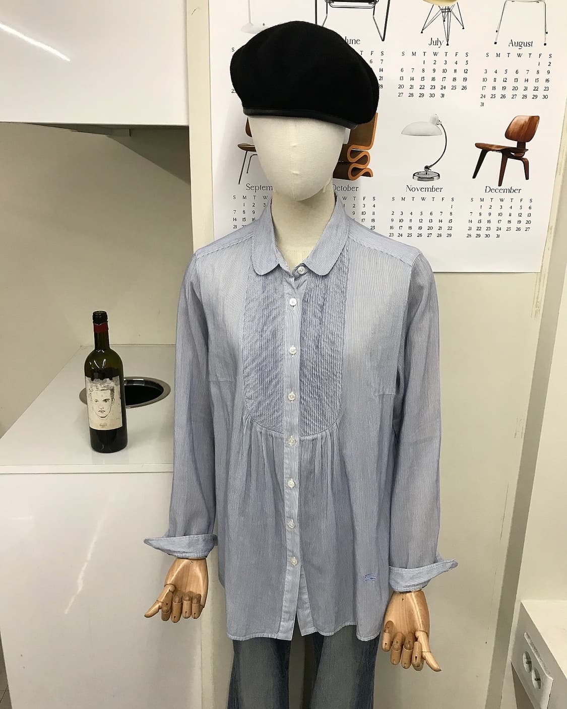 버버리 로고 블라우스 셔츠 상품이미지8