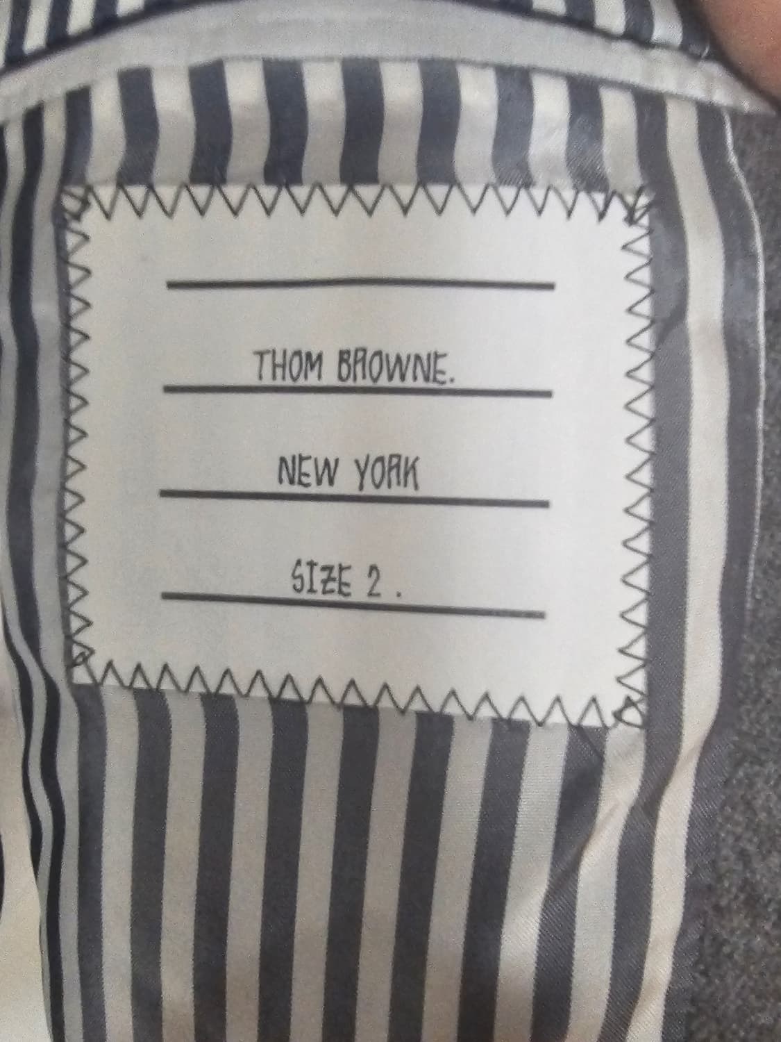 톰브라운 펀믹스 하이암홀 자켓(2/백화점정품) 상품이미지8