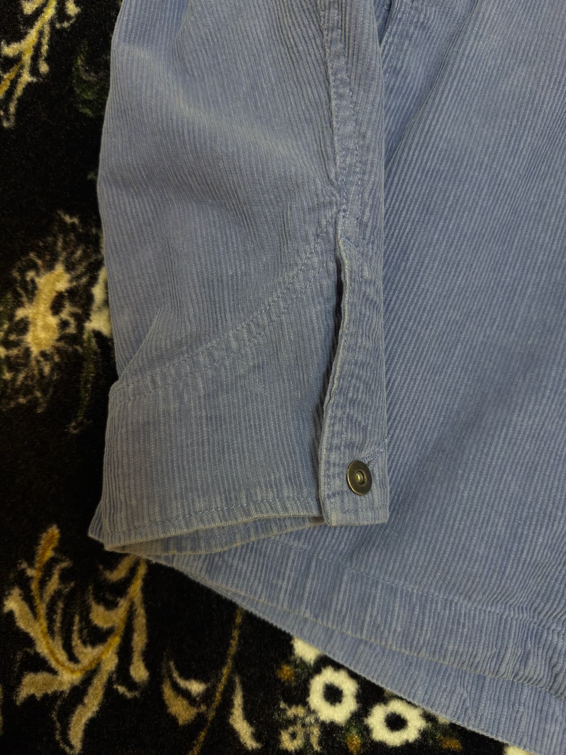 [L] 디스이즈네버댓 워시드 코듀로이 집 자켓 라이트 인디고 상품이미지2