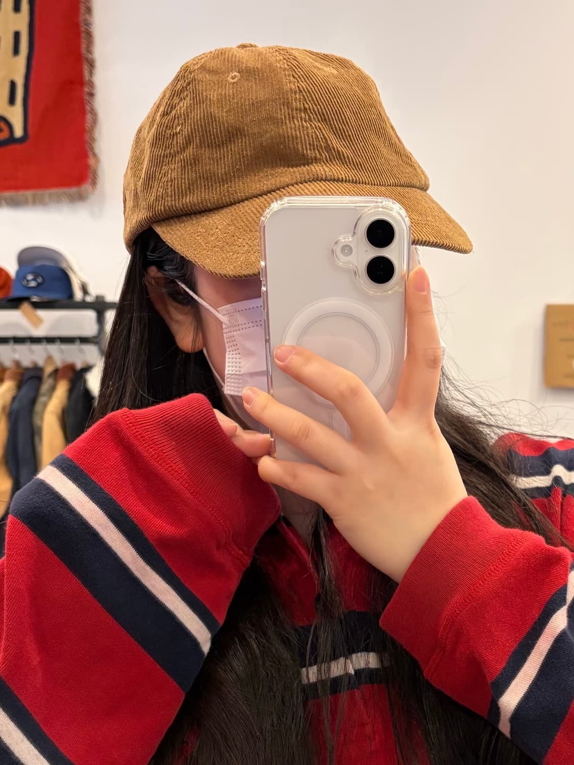 Lowrys Farm 빈티지 코듀로이 볼캡 상품이미지2