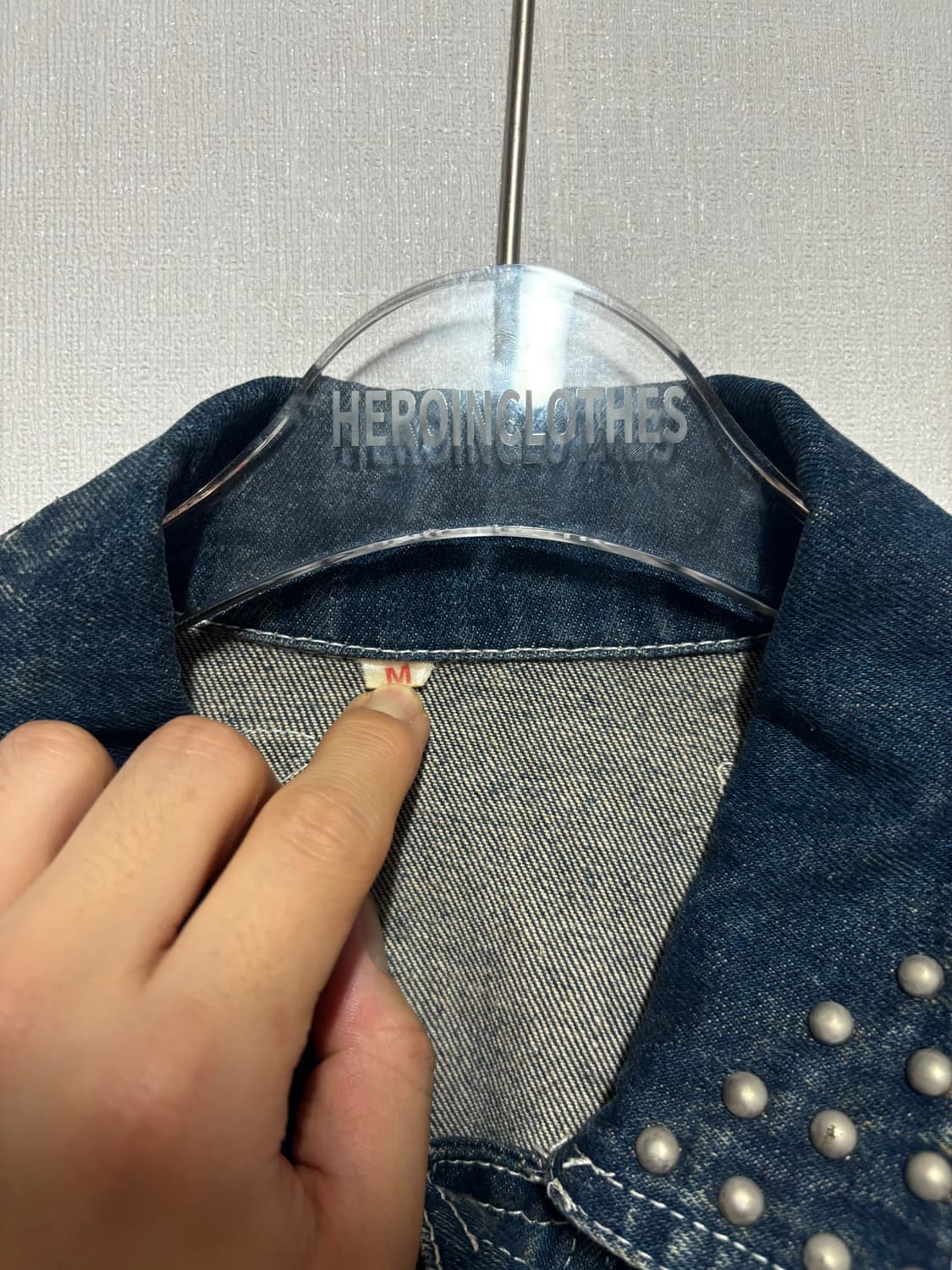 [M] Hany Wear 잼스톤 데님 크롬 자켓 상품이미지4