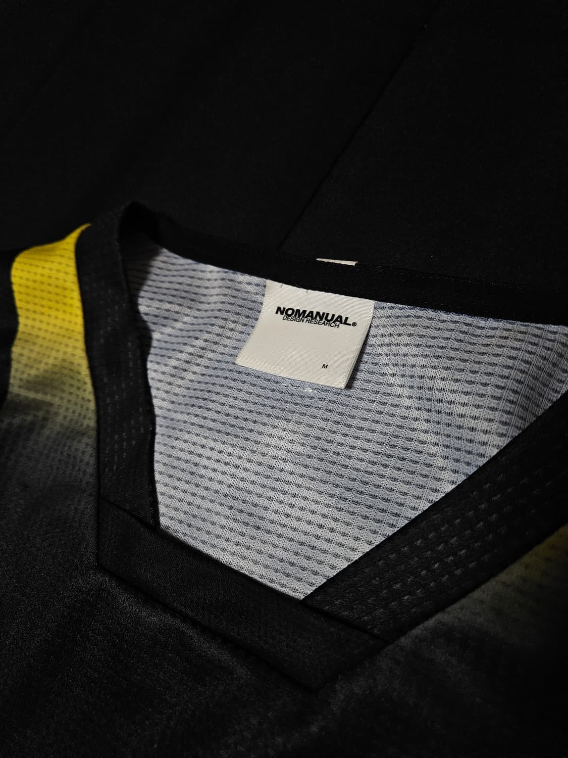 개대장 노매뉴얼 모터사이클 져지 옐로우 M 블록코어 메쉬져지 롱슬리브 상품이미지4