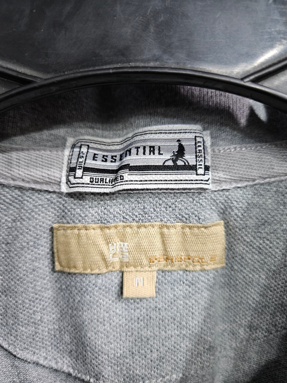 빈폴 그레이 남성 95 카라긴팔티  상품이미지3