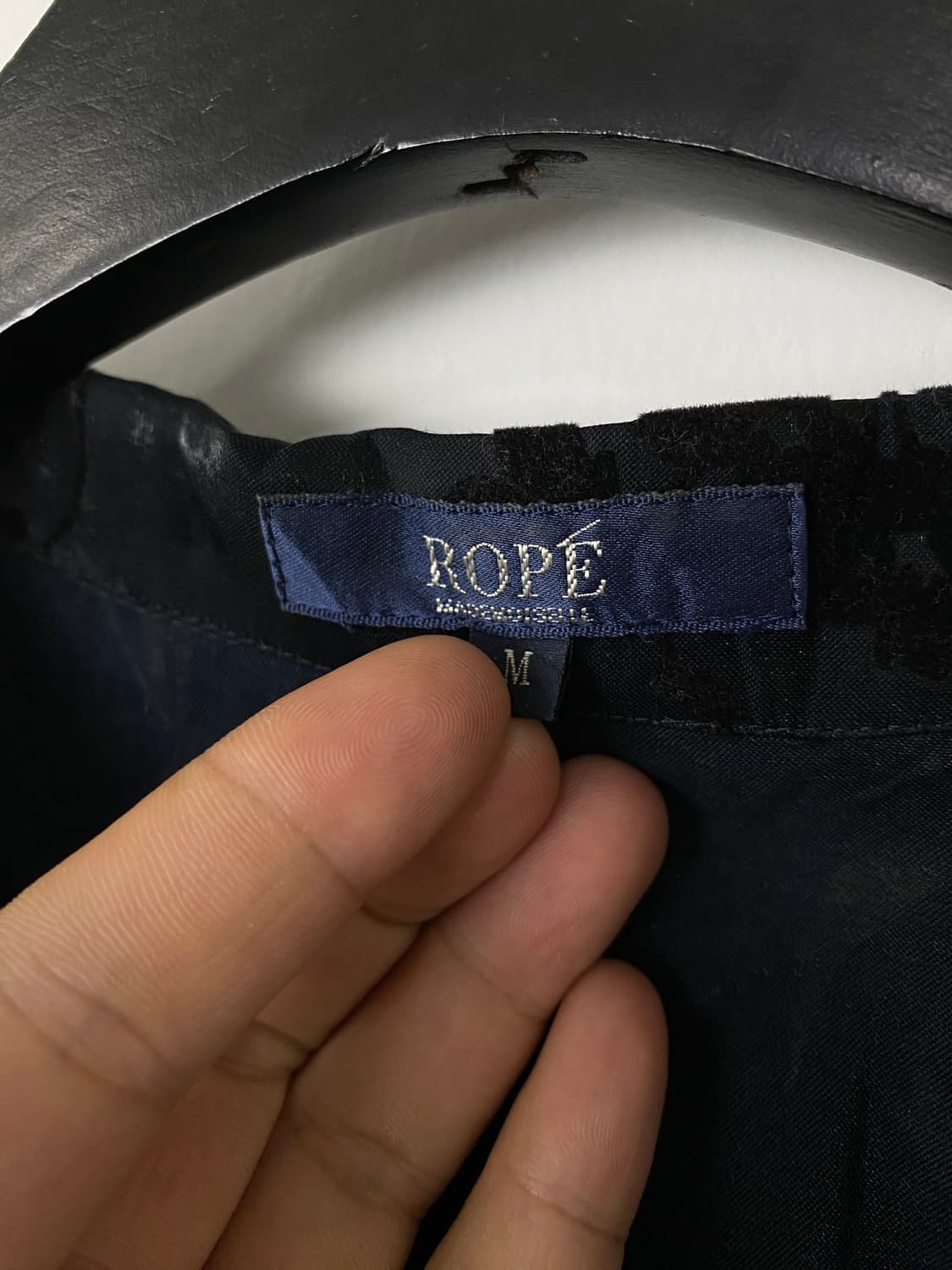 빈티지 ROPE 플로럴 패턴 스트랩 셔츠 상품이미지8