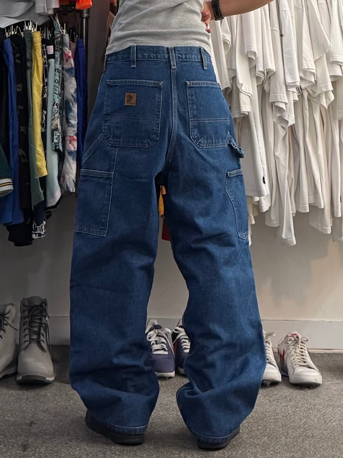 00s 칼하트 더블니 카펜터 데님팬츠 상품이미지7