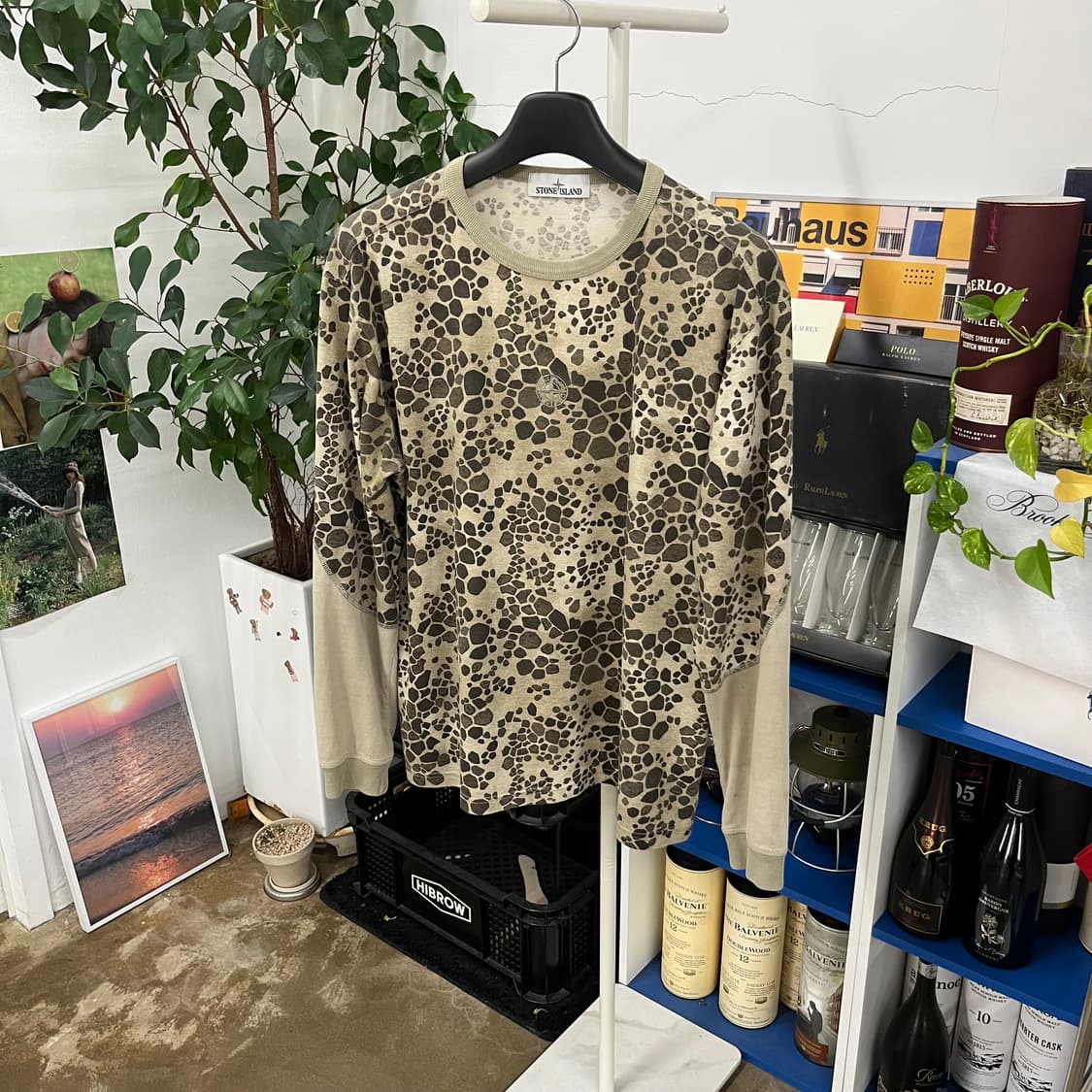 스톤아일랜드 엘리게이터카모 롱슬리브 XL 상품이미지1