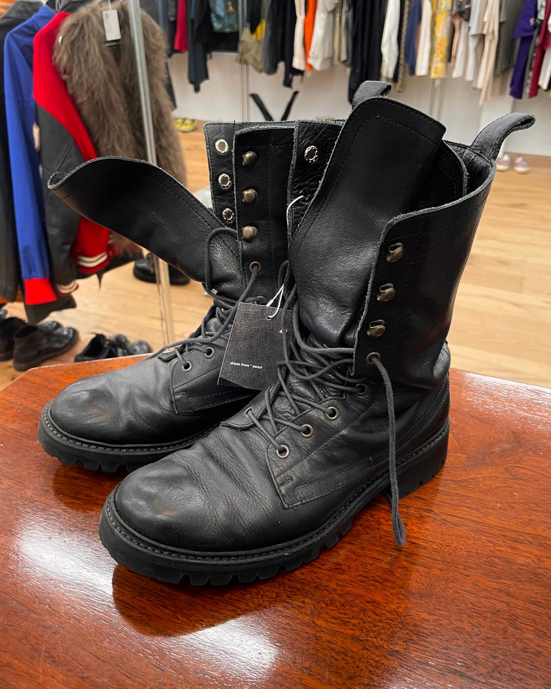 [235] 와이즈 요지야마모토 비브람 부츠 상품이미지1