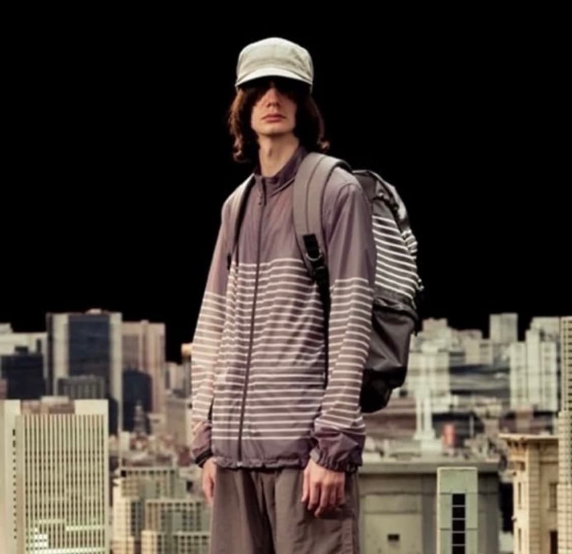 언더커버 언더맨 스트라이프 윈드브래이크 2사이즈 상품이미지4